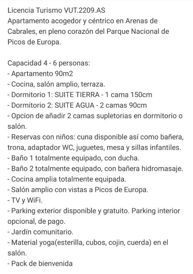 Apartamento Llar Del Cares Arenas De Cabrales Luaran gambar
